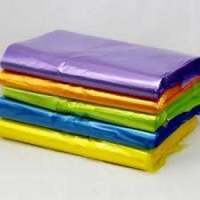 پلاستیک رنگی آجدار